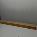 SCON XTB106-P Updated Wire Drawing Pendant Magnetic Track Lighting System Aluminum Linear Rail Section, Input Power Track for LED Lamp Light Head (100cm/39.4inch/No Driver/Brushed Gold)