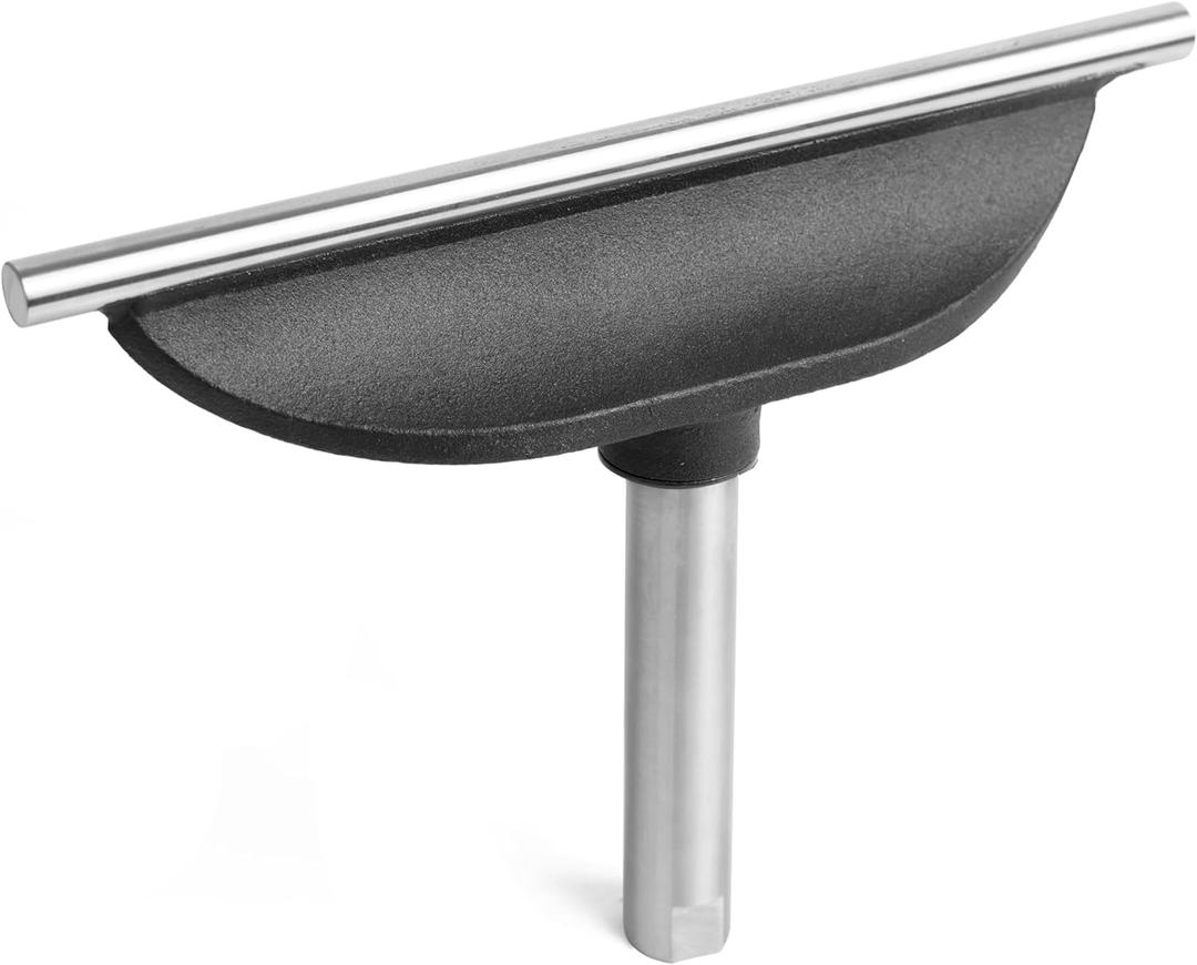 8" Tool Rest with 5/8" Diameter 82mm Length Post, Woodlathe Heavy Duty Round Bar Straight.