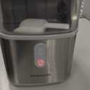 Frigidaire Countertop Crunchy Chewable Nugget Ice Maker, Compact, 33lbs per Day, Metallic Finish (Stainless)