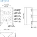Pole Column Vertical Pole Mount Bracket for CCTV Dahua Wall Mounts Dome Security Cameras - Weatherproof 80-150mm Adjustable Hoop, 10KG Load, Rustproof Metal for PTZ/Dome Cameras