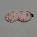 Kids Sleep Mask, 100% Real Mulberry Silk Eye Mask, Sleeping Mask for Kids with Adjustable Elastic Band, Soft & Light Blocking Eye Cover Gift for Boys Girls Teens Age 5+ (Pink)