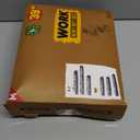 SOXCO WORK Socks for Men Crew Length Black Socks 10 Pairs, US 5-8