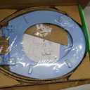 Toilet Seat, Slow Close, Soft Touch, Ultra-Smooth Matte Finish (No Orange-Peel Texture), Premium Moulded Wood, Quick Release, PIKLiDS (Royal Blue, Round)
