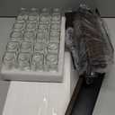 Magnetic Spice Rack with 24 Jars, 216 Labels, 1 Steel Funnel for Refrigerator Microwave Oven - Full Set of Spice Organizer