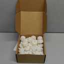 Amagic 147 pieces Flameless LED Tea Lights Candles Battery Operated, Electric Fake Tealight Candles for Votive, Halloween, Christmas, Home Decor, Wedding, Table Decor (150Pack) (White)