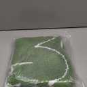 Ceenna St. Patrick's Day Bathroom Rugs Lucky Green Shamrocks St. Patrick's Day Door Mat Irish Four Leaf Mat Non Slip Rugs for Entrance Front Door Indoor Outdoor(Green)