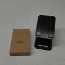 LISEN for iPad Stand Tablet Holder for Desk- Foldable Office Gifts for Men Women Desk Accessories, Home Gadgets Essentials Portable Monitor Stand for iPad a16 Accessories Bed Kindle Fire 4-15.9" (Black)