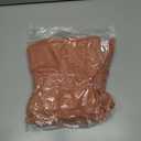 2 x TOONOW Set of 2 Decorative Throw Pillow Covers 18x18,Fluffy Pillow CoversLuxury Faux Fur Sofa Pillow Covers for Sofa Couch Living Room Bedroom, No Pillow Insert (Carnelian)