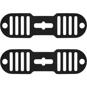 2Pcs Black Universal Fixing Strap, Black Pot Lid Accessories Tools Lid Holder Tools Heat-Resistant, No-Spill Design Transport Accessories Not Easily Damaged