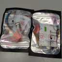 2 x APIELE 16mm Latching Push Button Switch 12V DC On Off Black Shell with LED Angel Eye Head for 0.63" Mounting Hole with Wire Socket Plug Self-Locking (White/Black Shell)