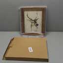 8x10 Picture Frames,Brown Rustic Wood Frame with Glass Front, Display 10x8 inch Photos for Table Top Display and Wall Mounting