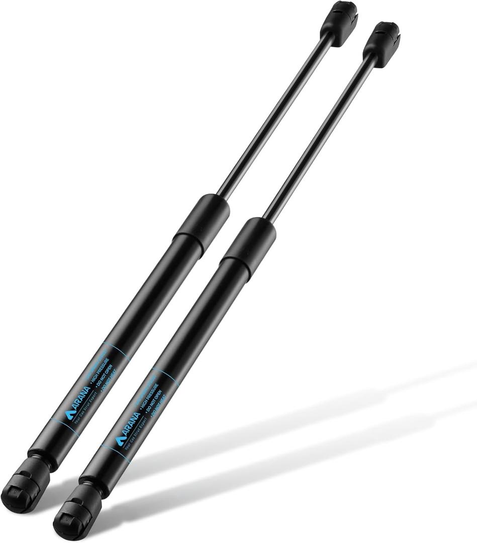 ARANA C16-22331 14269 Gas Struts 16 inch 45Lb, C16-15208 15.7inch 45lbs Spring Shock Lift Support for A.R.E Truck Canopy Topper Leer Camper Shell Snugtop Rear Window RV Door Replacement Struts, 2 Pcs