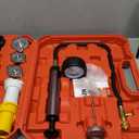 18PCS Radiator Pump Pressure Tester Kit, Pressure Leak Tester Tool Kit for Automotive Cooling System Water Tank Leakage Detection