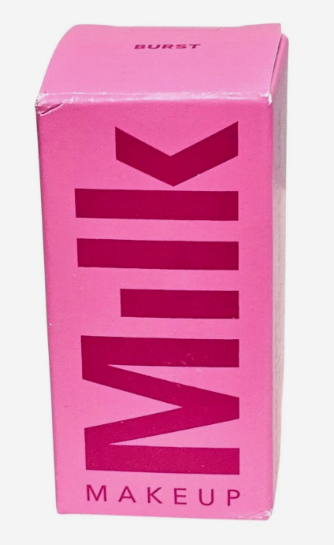 Milk Makeup Cooling Water Jelly Tint – LongLasting Sheer Lip + Cheek Stain with Firming Vegan Collagen + Hydrating Aloe – Transfer Proof, Buildable Lip Tint + Blush – Burst (Poppy Pink), 0.17 oz