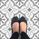 RoomMates FT4600BX Roma Gray Peel and Stick Floor Tile