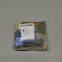 Amandir 153pcs Sage Green and Blue Balloon Garland Arch Kit, Different Sizes 18 12 10 5 inch Dusty Blue Sand White Latex Confetti Balloons for Boho Bridal Shower Birthday Party Decorations