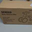 SEREED Baby Balance Bike for 1 Year Old Boys Girls 12-24 Month Toddler Balance Bike, 4 Wheels Toddler First Bike, First Birthday Gifts