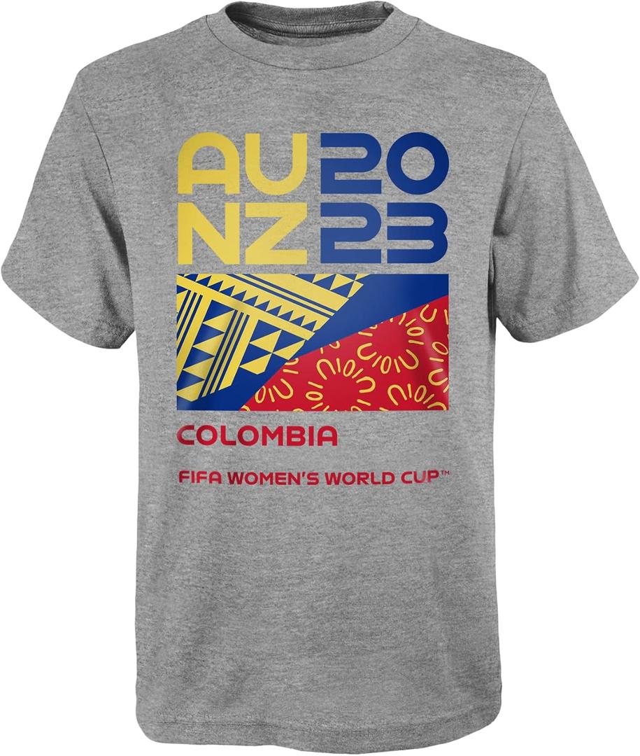Outerstuff FIFA 2023 Women's World Cup Graphic Tee (X-Large, Multicolor)