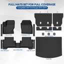 NQOQN Custom Fit Floor Mats for Ford Escape 2013-2019