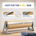 36 Inch Paper Roll Dispenser and Cutter for Kraft, Butcher Paper