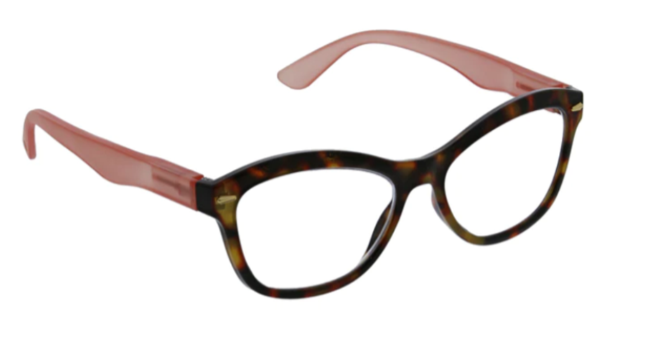 Monterey Bay Tortoise Coral Reading Glasses 1.25