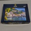 MyPuzzle Panoramic View of Beautiful Amalfi On Hills Leading Down to The Coast, Campania, Italy - Premium 1000 Piece Jigsaw Puzzle for Adults