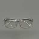 TIJN Blue Light Blocking Glasses for Women Men Clear Frame Square Nerd Eyeglasses Anti Blue Ray Computer Screen Glasses ((01)-transparent)