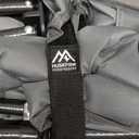 Oversized Heated Camping Chair with 3 Levels Adjustable Temperature Grey