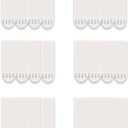 Medium Refill Strips, 64 White Heavy Duty Wall Adhesive Strips for Indoor Wall Hooks, Removable Double Sided Adhesive Strips