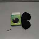 Welnove Gel Heel Protector Cups, Inserts Pads for Women Men, Plantar Fasciitis, Heels Spur Pain Relief, Achilles Tendonitis Dry Cracked Heel Support Cushion Black (W 4.5-9 / M 5-8)