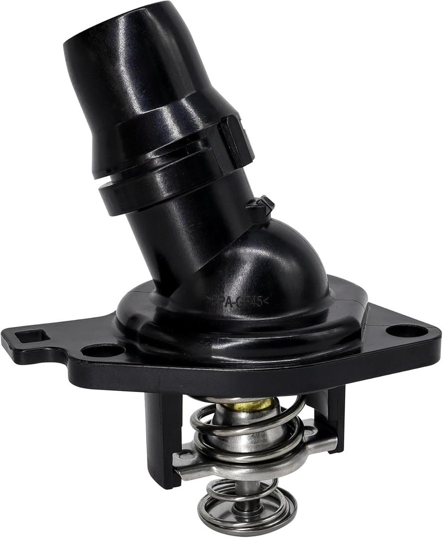 HiSport Engine Coolant Thermostat Housing Assembly - Compatible with Acura TSX 2009-2014 | Honda Crosstour 2013-2015 Accord 2003-2012 Element 2003-2011 - Replace 19301RAAA02