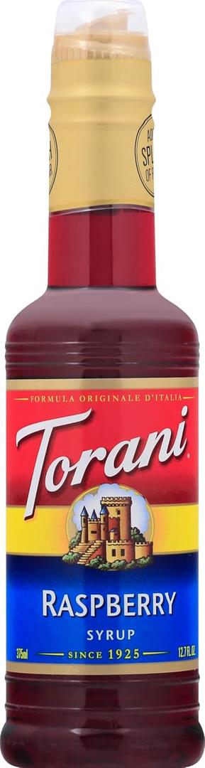 Torani Syrup, Raspberry, 12.7 Ounces (EXP: 02/10/2027)