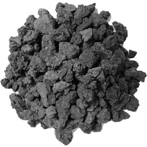 Lava Rocks for Fire Pit | 1/2" - 1" | Decorative Volcanic Rock for Garden, Aquarium, Fireplace | 10 Lb Bag Medium Black Rocks Made in USA | Rustic Natural Fire Pit Rocks for Indoor and Outdoor