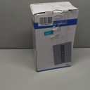 Conical Burr Coffee Grinder Electric, Espresso Coffee Bean Grinder for Home Use Adjustable 48 Grind Settings, 35s Precision Timer, Stainless Steel, Anti-Static for Pour Over/Drip/French Press (Upgraded Silver)