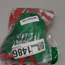 4 Pcs Women Christmas Elf Costume Set Santa's Helper Christmas Dress Elf Hat Striped Tights Shoes for Women (Medium)