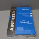 ALLWELL Engine Air Filter Fits Toyota Camry Gas L4(2007-2017), Venza Gas L4 2.7L(2009-2015), Camry LE Camry SE Camry XLE,Camry XSE 2.5L (2010-17), 2012-15 Venza LE Venza XLE 2.7L,CA10171