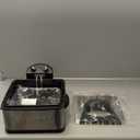 Chefman 4.5 Liter Deep Fryer w/Basket Strainer, XL Jumbo Size, Adjustable Temperature & Timer, Perfect for Fried Chicken, Shrimp, French Fries, Chips & More, Removable Oil-Container, Stainless Steel