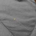 GOHOME 128x120 Oversized King Comforter, All Season Extra Large King Size Microfiber Comforter Quilted Down Alternative Duvet Insert with 8 Corner Tabs (Grey)