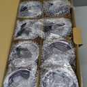 20 oz Tumbler with Lid Stainless Steel Insulated Tumblers Bulk Double Wall Vacuum Cups Powder Coated Travel Mug Keep Drink Cold and Hot, Black, 8 Pack