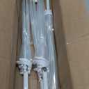 Kacctyen 4 Pcs Kids Clear Windproof Bubble Umbrella Auto Open Rainproof Transparent Umbrella for Children Boys Girls Outing (White Border)