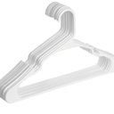 Mr. Pen 10 Pack White Plastic Clothes Hangers - Shirt Hangers for Closet