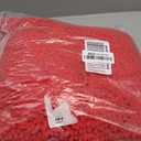 Bathroom Rugs Sets 2 Piece,Super Absorbent Soft,Thick,Machine Washable Chenille Bath Mat,Non Slip Toilet Floor Rug,Bath Mats for Bathroom,16x24 Plus 20x32 Shape,Red