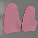 Shiwely Waterproof Shoe Covers, Silicone Reusable Shoe Cover Non-slip Durable Zipper Elastic Rain Cover Protection for Men Women (M (Women 5-7, Men 5-6), Pink)