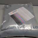 ChrisDowa Grommet Blackout Curtains for Bedroom and Living Room - 2 Panels Set Thermal Insulated Room Darkening Curtains (Light Grey, 52W x 95L)