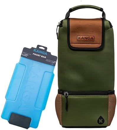 Kanga Hideaway Golf Bag Cooler with Ice Pack - Insulated Soft Sided Cooler Bag - Holds 6 Cans Cold for Hours - Fits Directly in Golf Bags