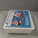 Magnetic Puzzles-Magnetic Puzzles Face Dress Up Travel Game,Enhances Creativity and Learning,Easy to Storage (Blue)