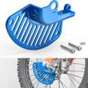NICECNC Blue Front Brake Rotor Disc Protector Cover Compatible with Husqvarna TE300i 2019-2023 FE350 2016-2024 FE501 2016-2024 TE150i 2020-2023 Compatible with SHERCO 300 SE-R 2014-2022 See Fitment