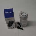 Ortizan Portable Bluetooth Speaker: IPX7 Waterproof, 24W Loud Sound, Deep Bass, Bluetooth 5.3, LED Lights, Wireless Stereo Pairing, 30H Playtime, for Home/Outdoor/Party/Beach, Birthday Gift (White)