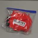 YACUN Women's 2 Piece Strapless Bandeau Bikini Set U-Wire Cheeky Bathing Suit Lace up Swimsuits (Large, Red)