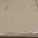 Cuspin Extra Large Wall Clock 36 Inch Modern Black Metal Clock with Walnut Wood Dial, Silent Non-Ticking Oversized Decorative Battery Powered Big Clock for Living Room, Kitchen, Office, Bedroom